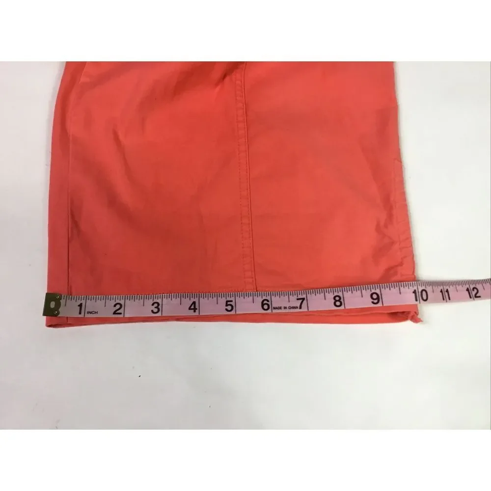 Cato Capri Womens Size 18W stretch Denim Salmon color
